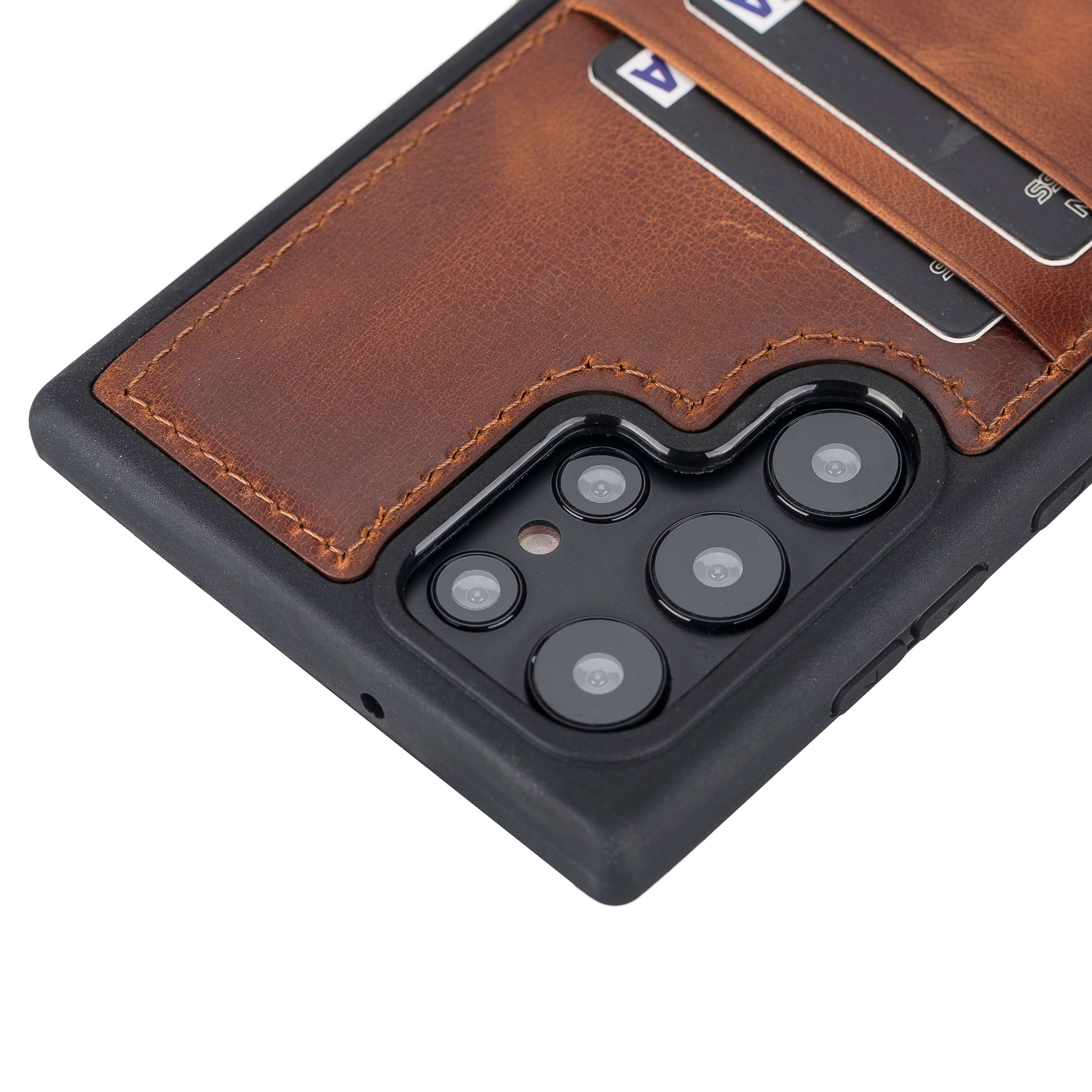 Business Leather Wallet Case for Samsung Galaxy S23 S22 Ultra