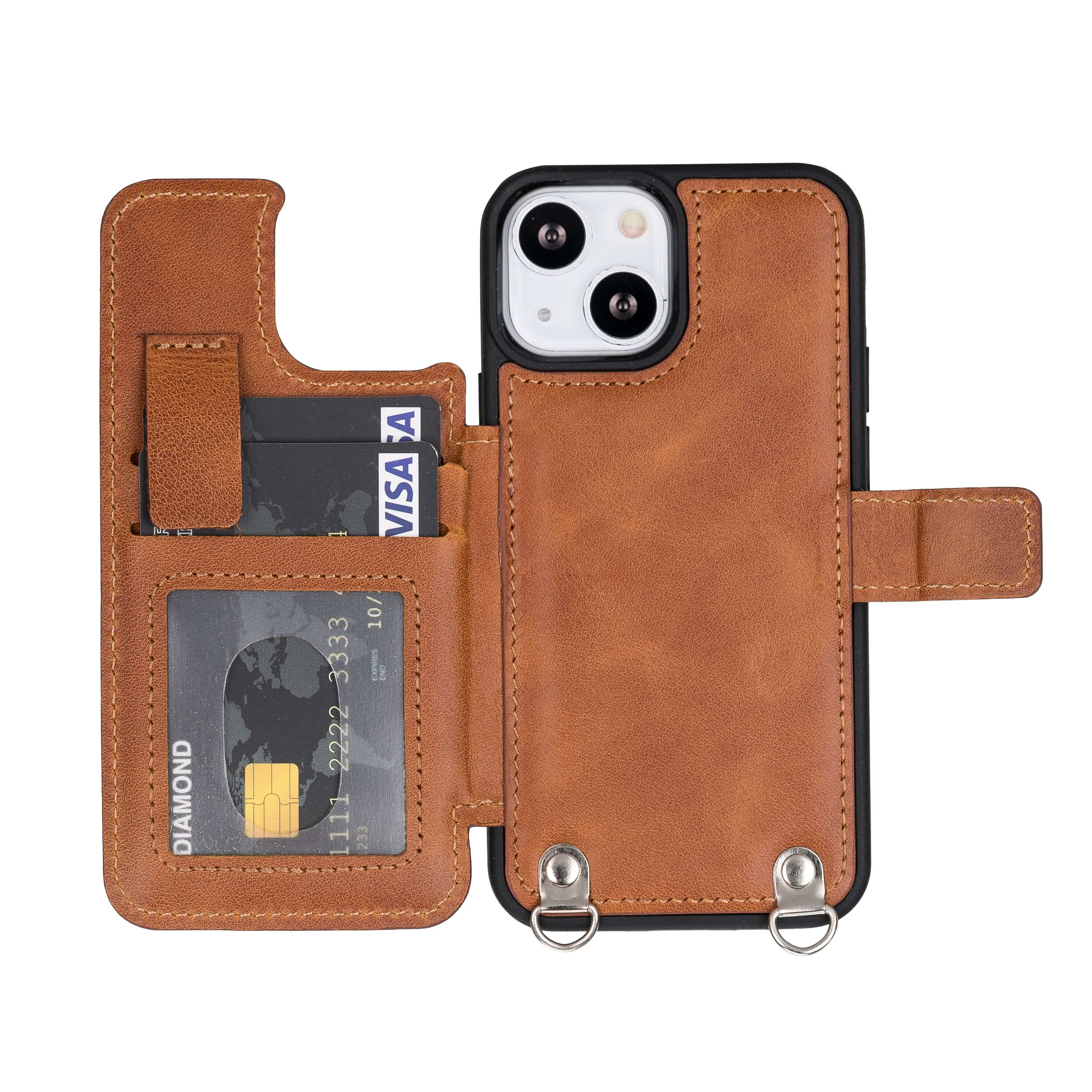 iPhone 11 Wallet Back Case Designer Crossbody
