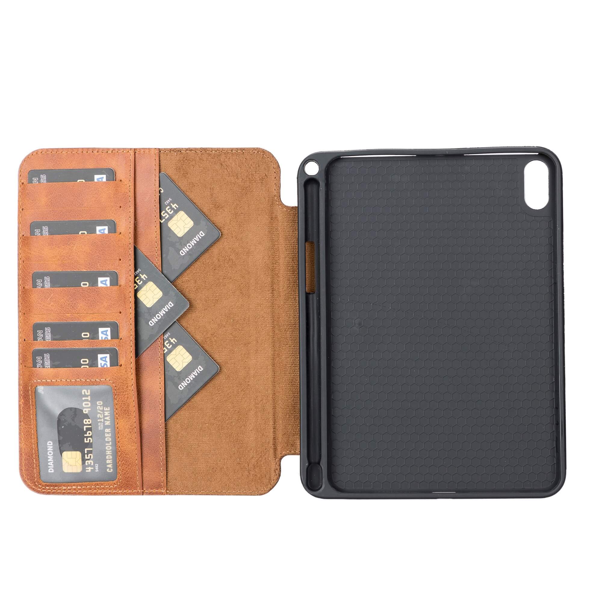 For Ipad Mini 6 Case 2021 Luxury Pu Leather Wallet Cover For Coque