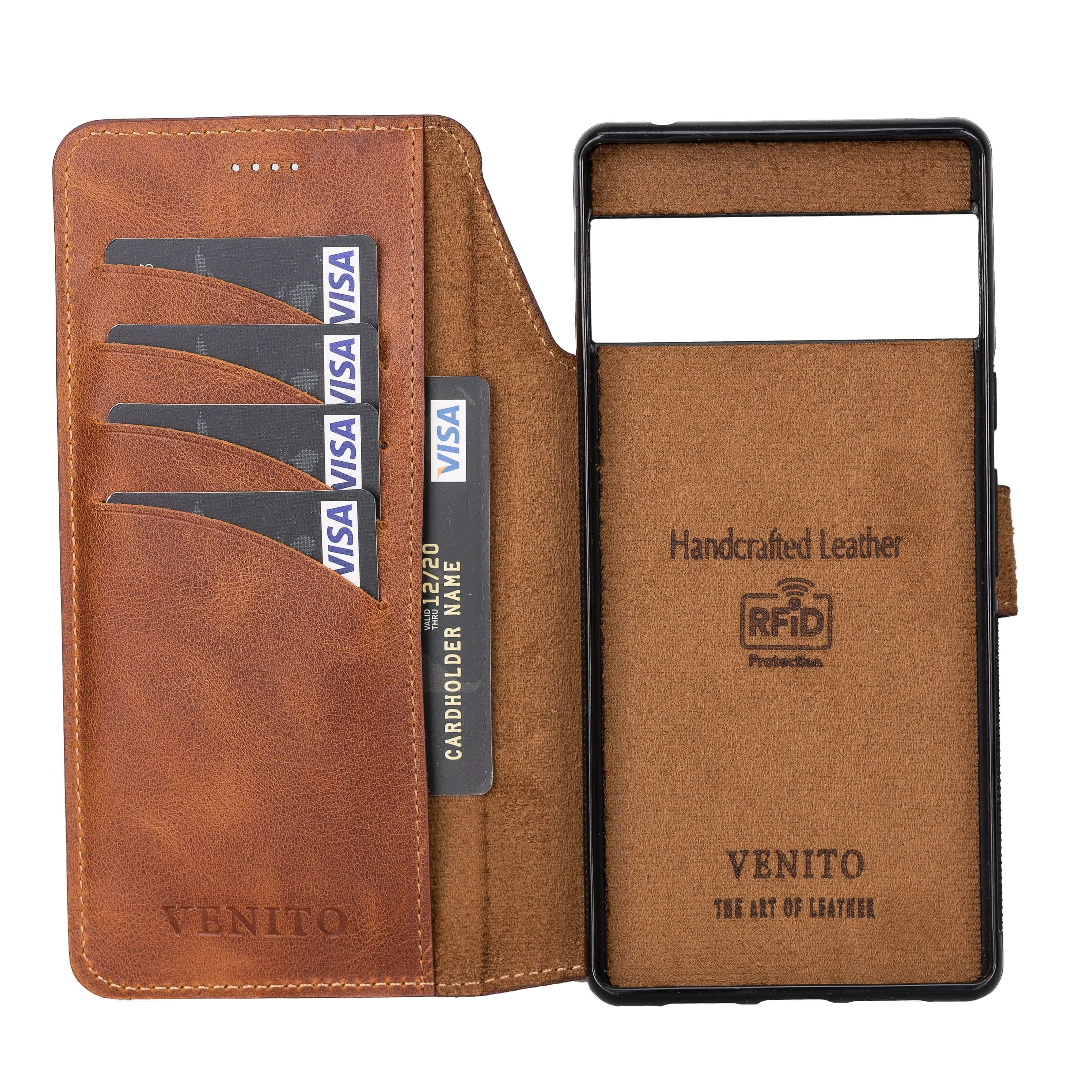 L V Premium Leather Case with Back Stand Z Fold 4 