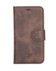 Florence RFID Blocking Leather Wallet Case for iPhone 12 Mini