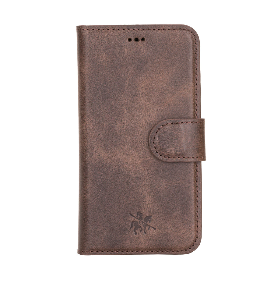 Florence RFID Blocking Leather Wallet Case for iPhone 12 Mini