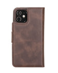 Florence RFID Blocking Leather Wallet Case for iPhone 12 Mini