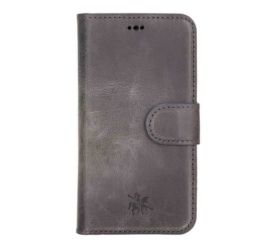 Florence RFID Blocking Leather Wallet Case for iPhone 12 Mini