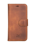 Florence RFID Blocking Leather Wallet Case for iPhone 12 Mini