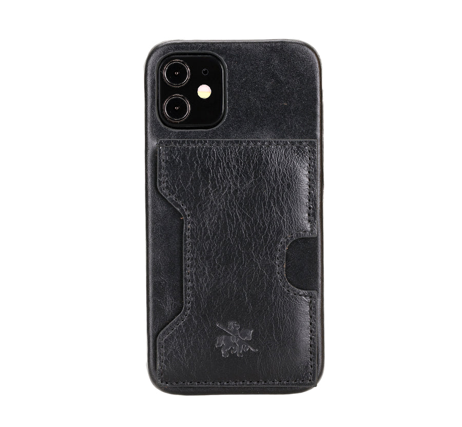 Florence RFID Blocking Leather Wallet Case for iPhone 12 Mini