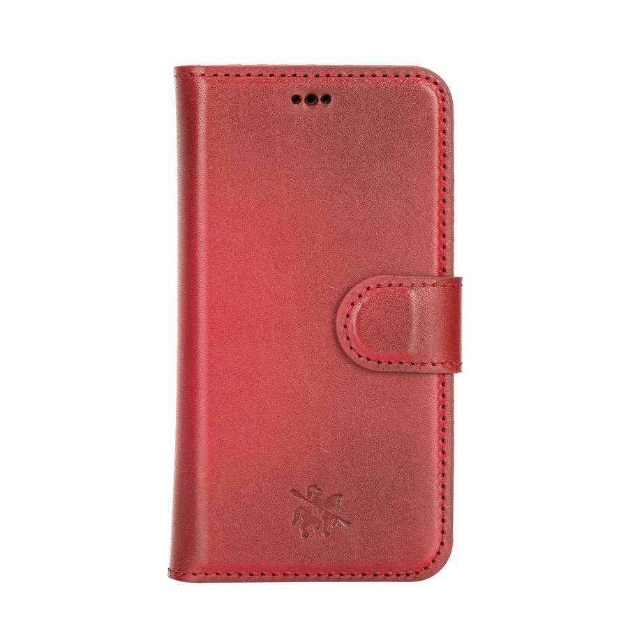 Florence RFID Blocking Leather Wallet Case for iPhone 12 Mini