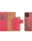 Florence RFID Blocking Leather Wallet Case for iPhone 12 Mini