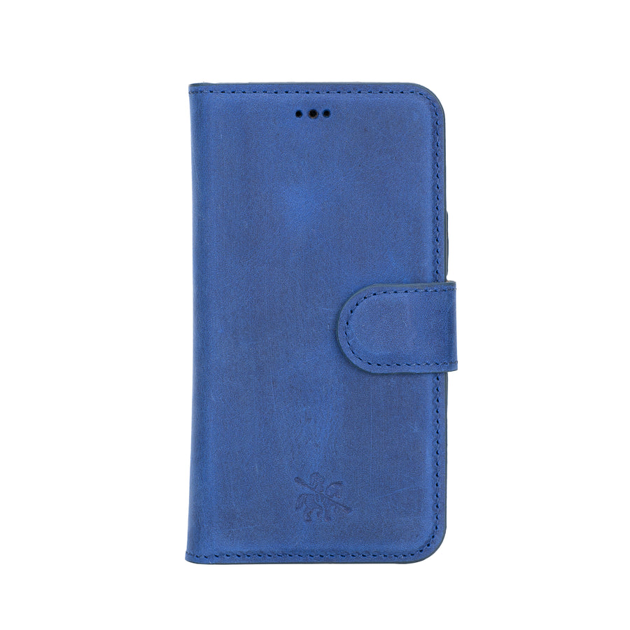 Florence RFID Blocking Leather Wallet Case for iPhone 12 Mini