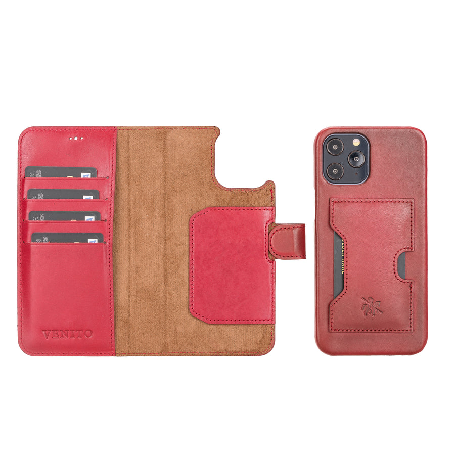 Florence RFID Blocking Leather Wallet Case for iPhone 12 Pro Max