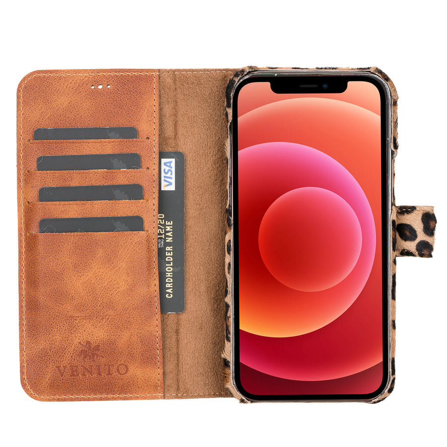 Florence RFID Blocking Leather Wallet Case for iPhone 12 Pro Max