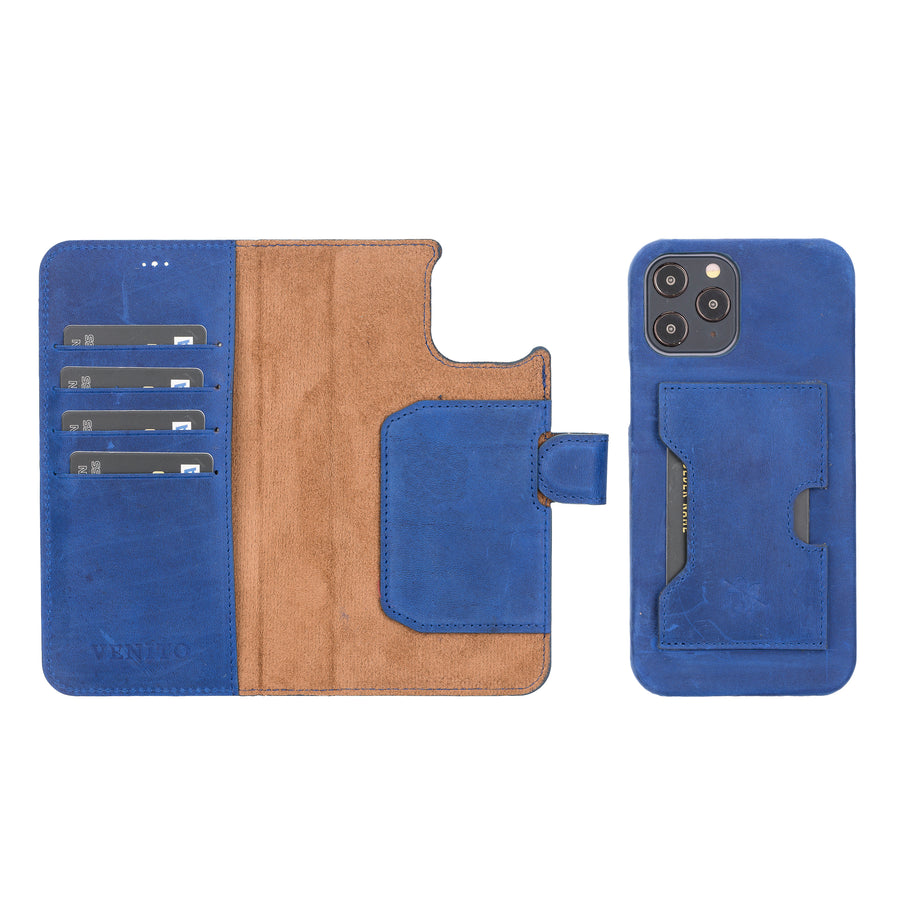 Florence RFID Blocking Leather Wallet Case for iPhone 12 Pro Max