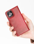 Florence RFID Blocking Leather Wallet Case for iPhone 12 Mini