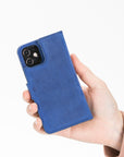 Florence RFID Blocking Leather Wallet Case for iPhone 12 Mini