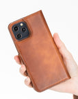 Florence RFID Blocking Leather Wallet Case for iPhone 12 Pro Max