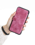 Verona RFID Blocking Leather Slim Wallet Case for iPhone 11