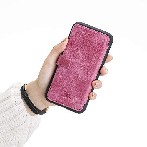 Verona RFID Blocking Leather Slim Wallet Case for iPhone 11