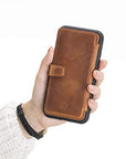 Verona RFID Blocking Leather Slim Wallet Case for iPhone 11