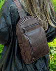 Blake Leather Crossbody Bag