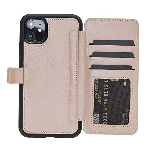 Verona RFID Blocking Leather Slim Wallet Case for iPhone 11