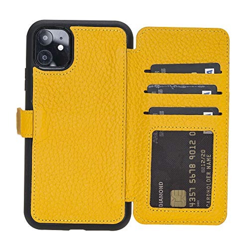 Verona RFID Blocking Leather Slim Wallet Case for iPhone 11