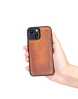 Lucca Snap On Leather Case for iPhone 13