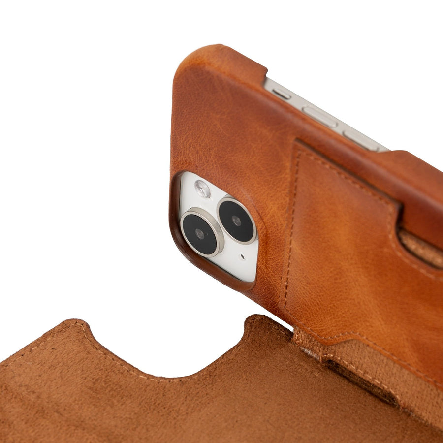 Florence RFID Blocking Leather Wallet Case for iPhone 15