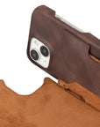 Florence RFID Blocking Leather Wallet Case for iPhone 15