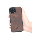 Lucca Snap On Leather Case for iPhone 13 Mini