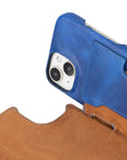 Florence RFID Blocking Leather Wallet Case for iPhone 15