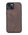 Funda de cuero Lucca Snap On para iPhone 13 Pro Max