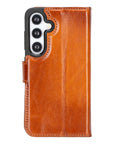 Magic Samsung Galaxy S25 Detachable Leather Wallet Case