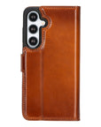 Magic Samsung Galaxy S25 Plus Detachable Leather Wallet Case