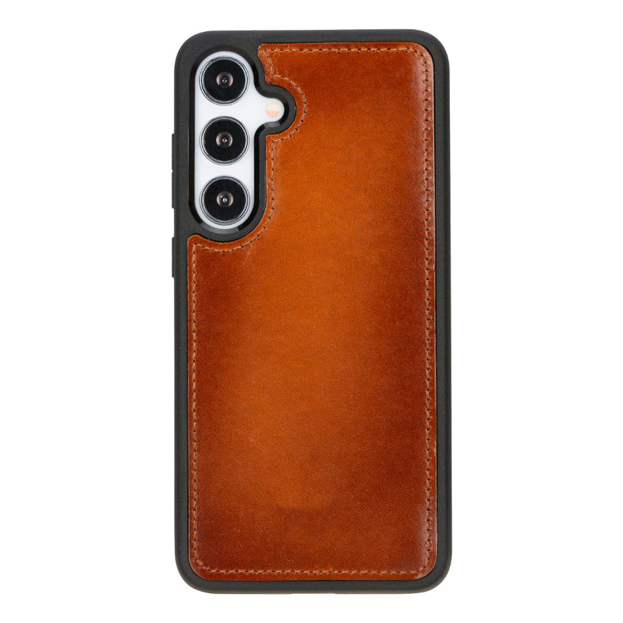 Magic Samsung Galaxy S25 Plus Detachable Leather Wallet Case