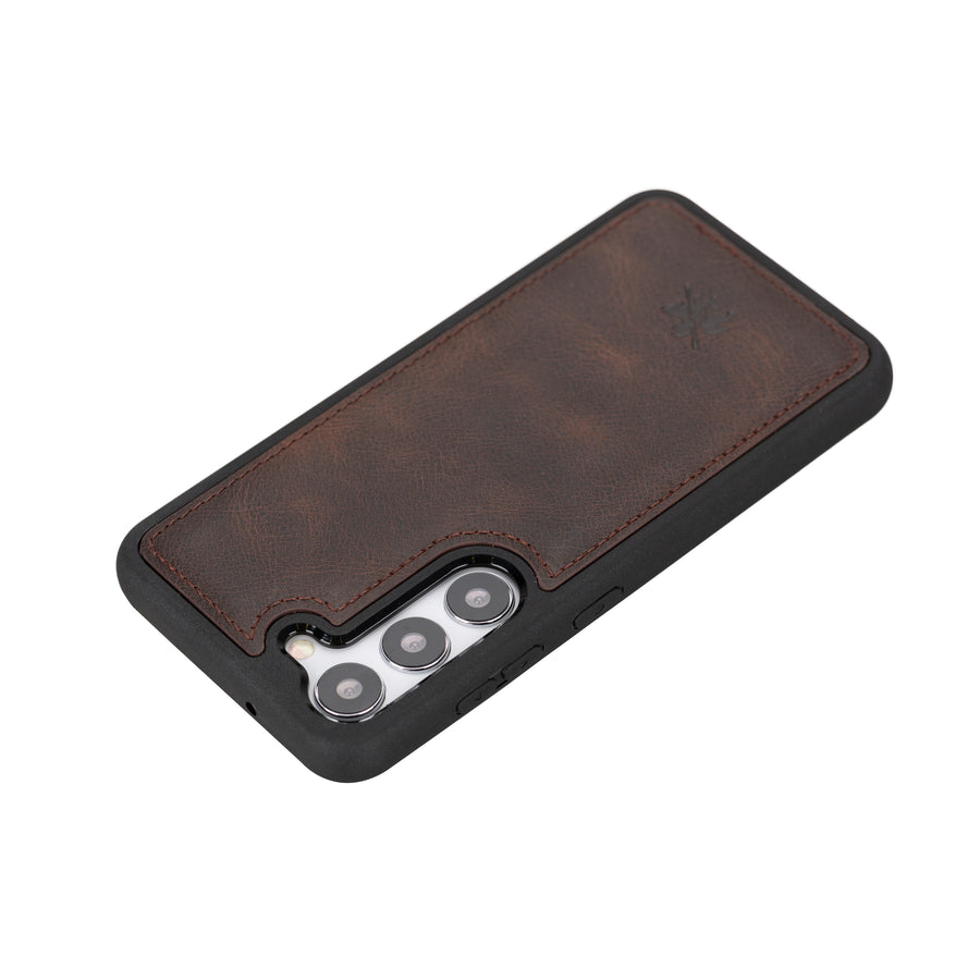 Lucca Snap On Leather Case for Samsung Galaxy S23