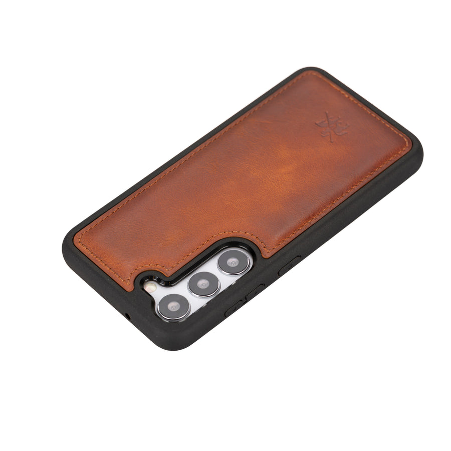 Lucca Snap On Leather Case for Samsung Galaxy S23