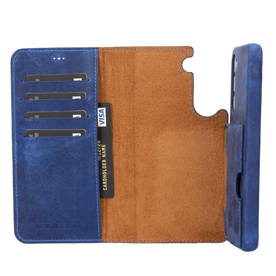 Florence RFID Blocking Leather Wallet Case for Samsung Galaxy S23 Plus