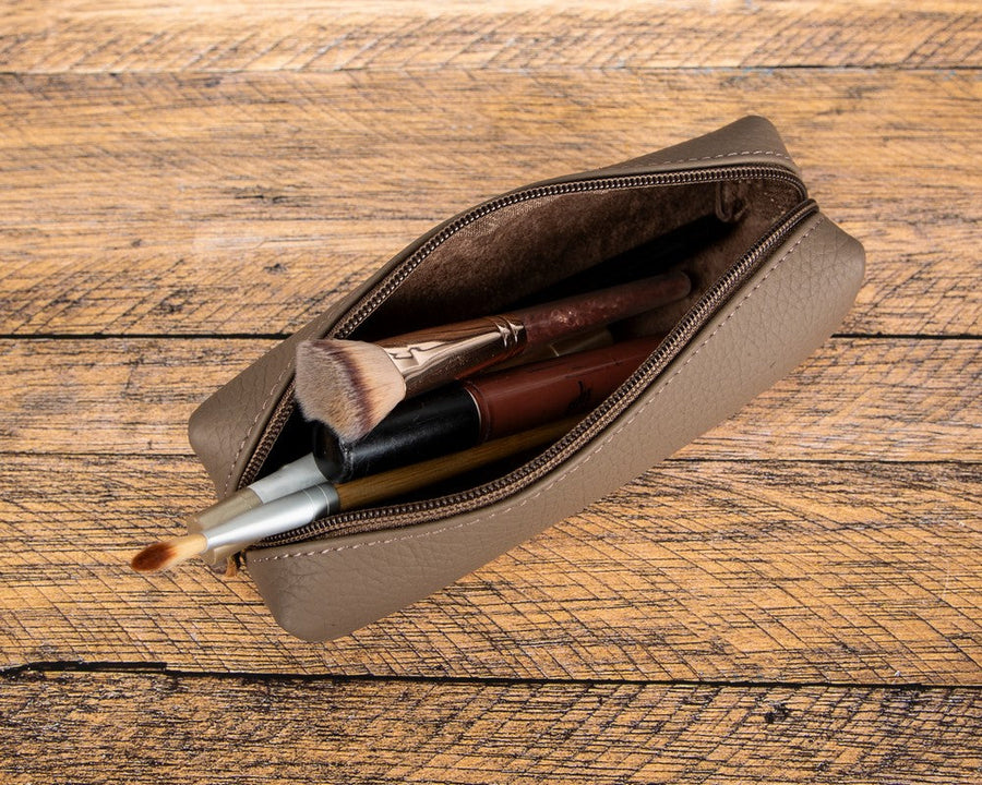 Multibox Leather Pencil Case