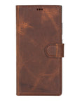 Magic Samsung Galaxy S25 Ultra Detachable Leather Wallet Case