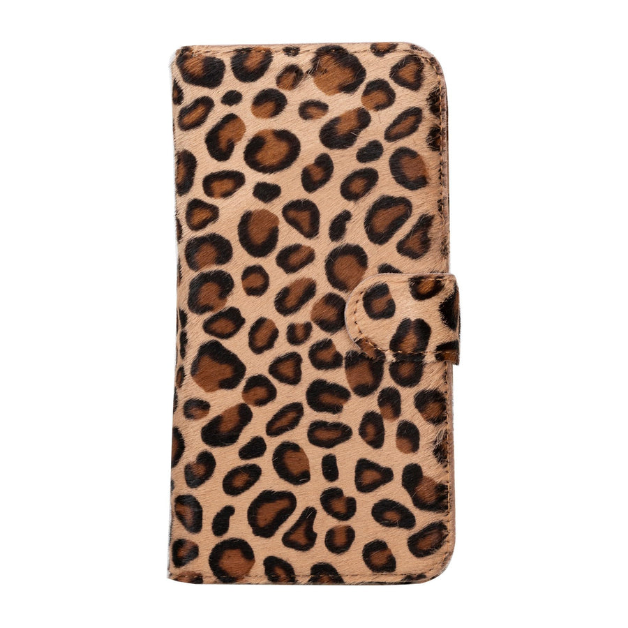 Funda tipo billetera de cuero con bloqueo RFID Florence para iPhone 15 Pro Max