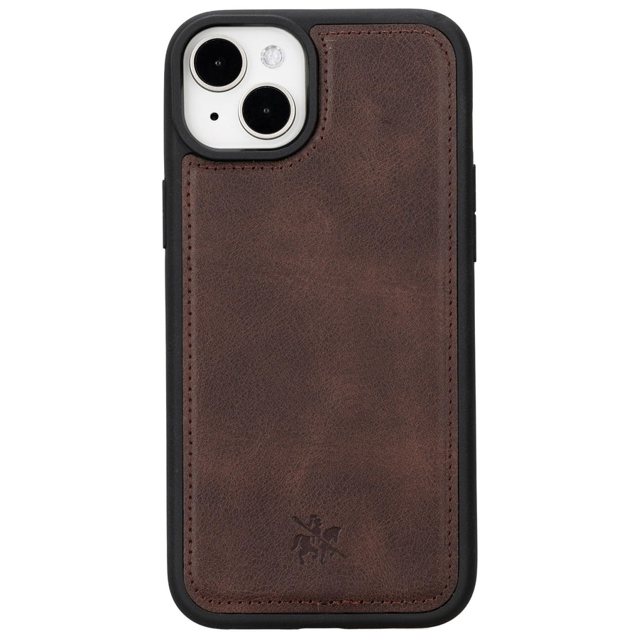 Lucca Snap On Leather Case for iPhone 15 Plus