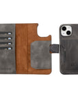 Florence RFID Blocking Leather Wallet Case for iPhone 15