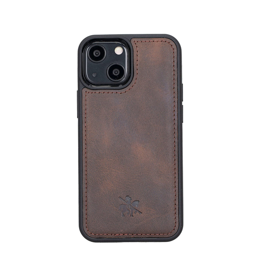 Lucca Snap On Leather Case for iPhone 13