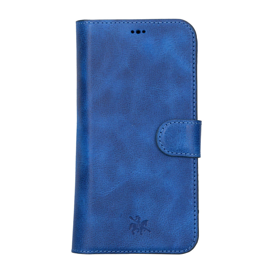 Funda tipo billetera de cuero con bloqueo RFID Florence para iPhone 15 Pro Max