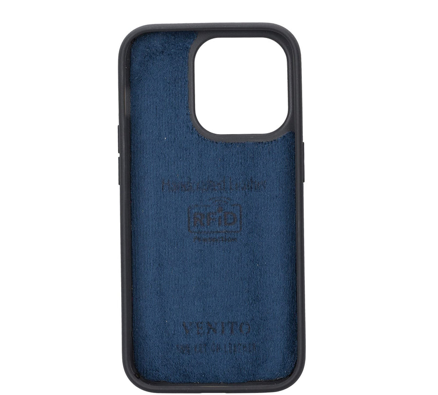 Funda tipo billetera de cuero desmontable con bloqueo RFID Ravenna para iPhone 14 Pro