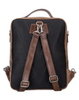 Sicily Unisex 14" Leather Laptop Backpack