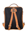 Sicily Unisex 14" Leather Laptop Backpack