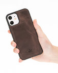 Lucca Snap On Leather Case for iPhone 13