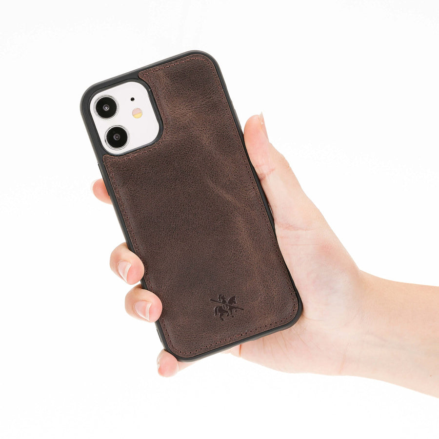 Lucca Snap On Leather Case for iPhone 13