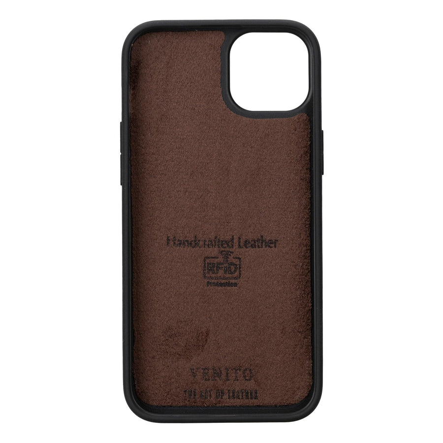 Funda tipo billetera de cuero desmontable con bloqueo RFID Ravenna para iPhone 15 Plus